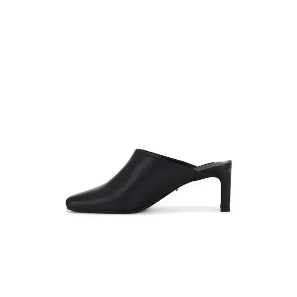 Revolve Tony Biancobabe black nappaMuleheel size 10 NIB $170 msrp